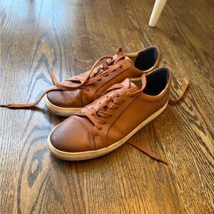 Banana Republic Tan Leather Sneakers